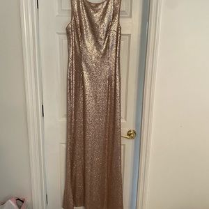 Lulu’s Rose gold dress